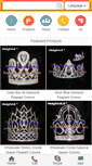 Mobile Screenshot of crystal-crowns.com